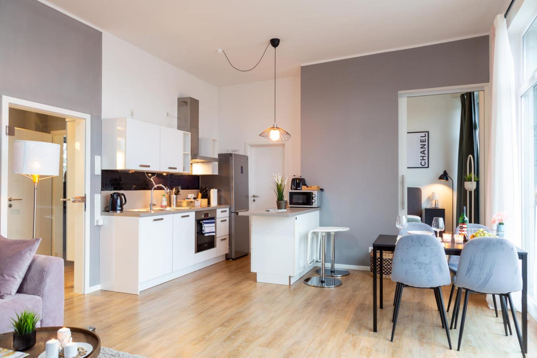 Apartamento Micasa Ol - Modernes Penthouse - Stellplatz - Kueche - Wlan - Dachterrasse Oldenburg Exterior foto